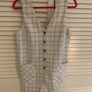 Topshop Button Front Romper